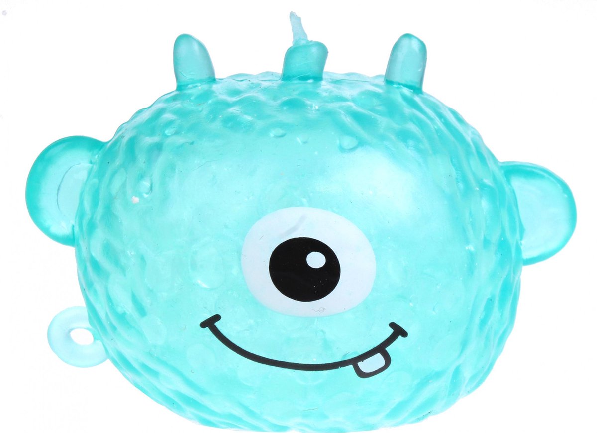 Johntoy Kneedfiguur Squishy Junior 10 Cm Siliconen Petrol