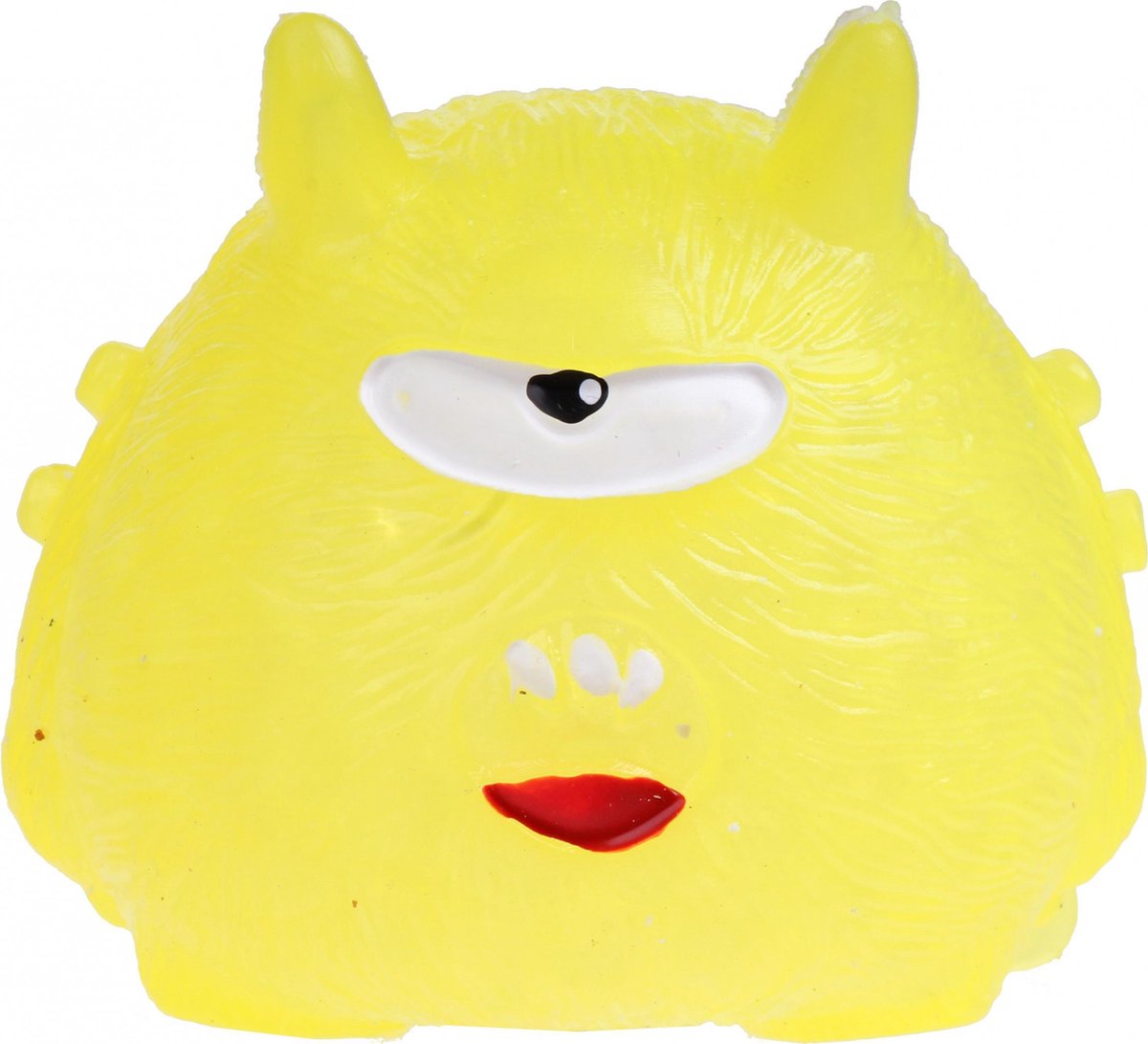 Johntoy Kneedfiguur Squishy Lang Junior 10 Cm Siliconen Geel