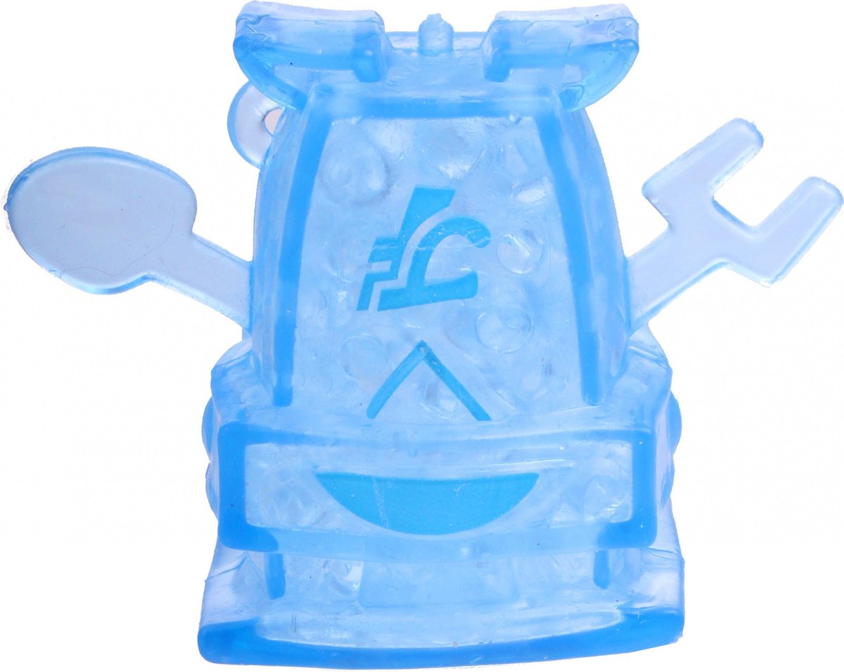 Johntoy Robot Squishy Junior 10 X 8 Cm Siliconen Blauw