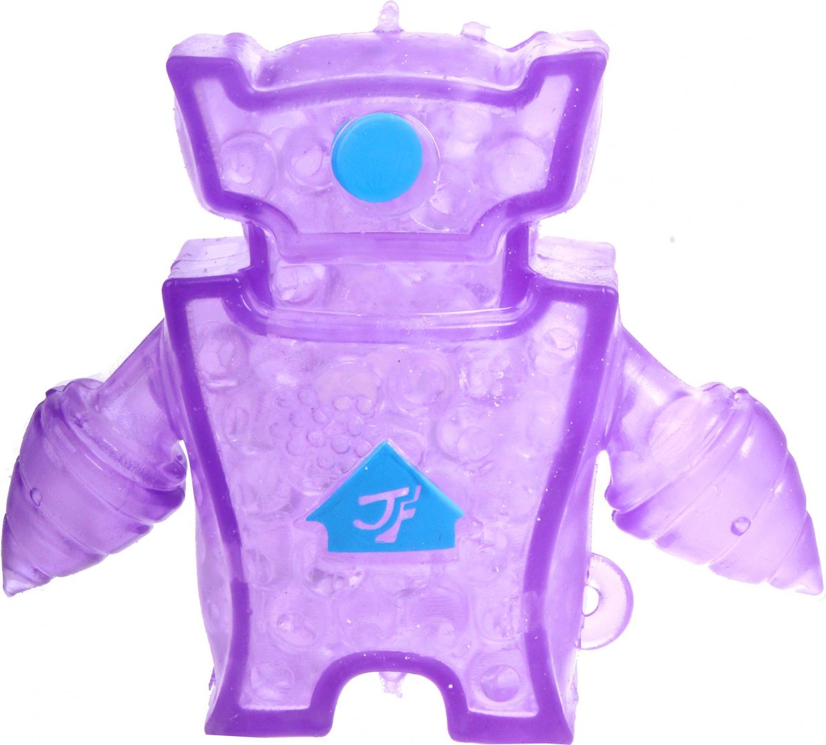 Johntoy Robot Squishy Junior 10 X 8 Cm Siliconen Paars/blauw