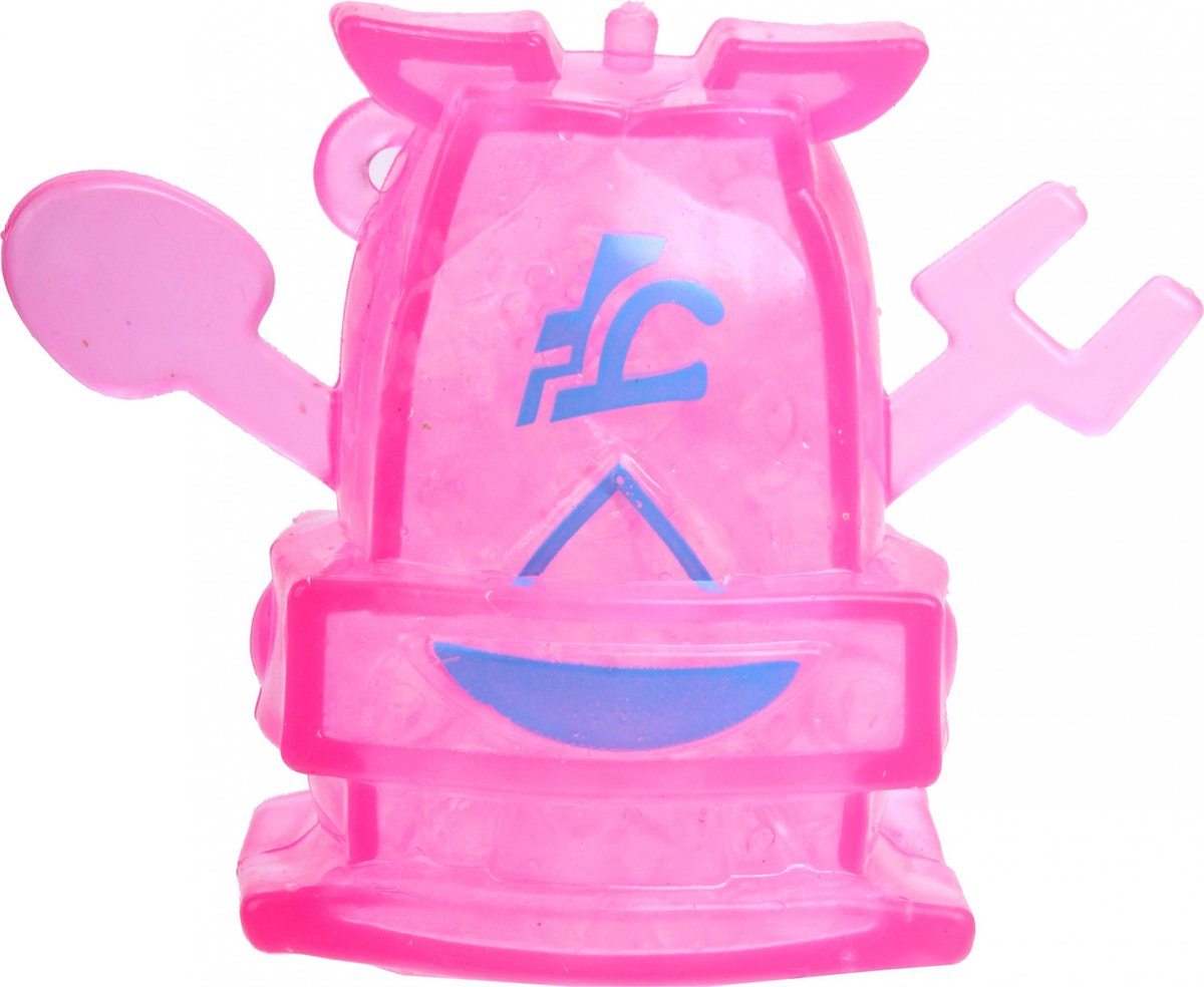 Johntoy Robot Squishy Junior 10 X 8 Cm Siliconen Roze/blauw