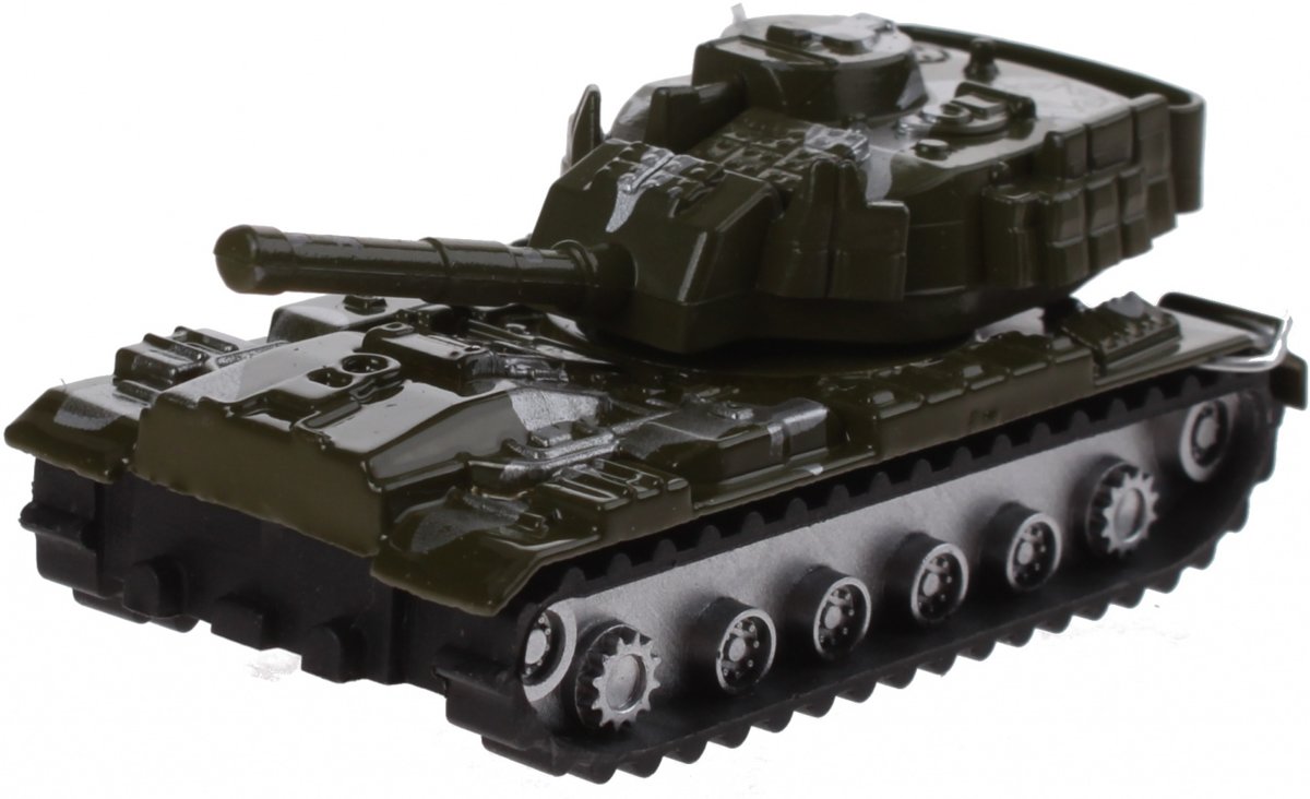 Johntoy Schaalmodel Legertank 1:64 Groen 7 Cm