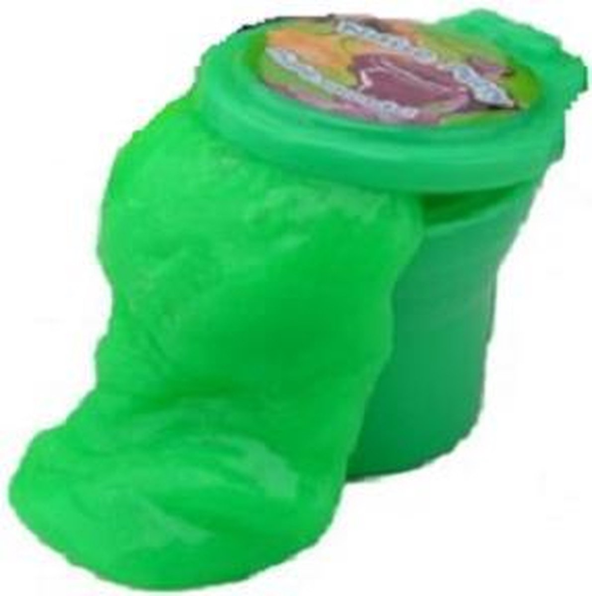 Johntoy Slijm Toilet Putty Junior 11,5 X 13 Cm Groen