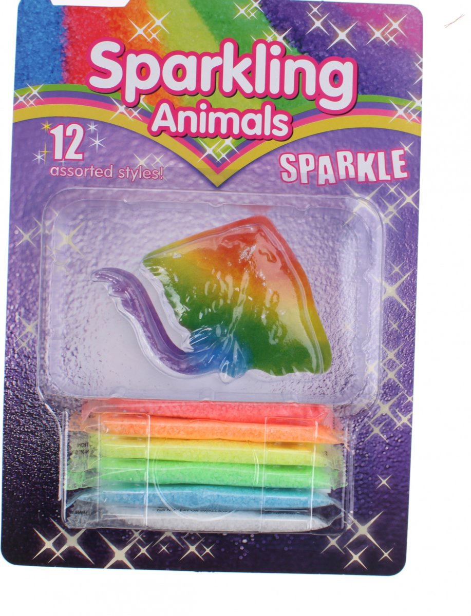 Johntoy Sparkling Animal Rog 7-delig