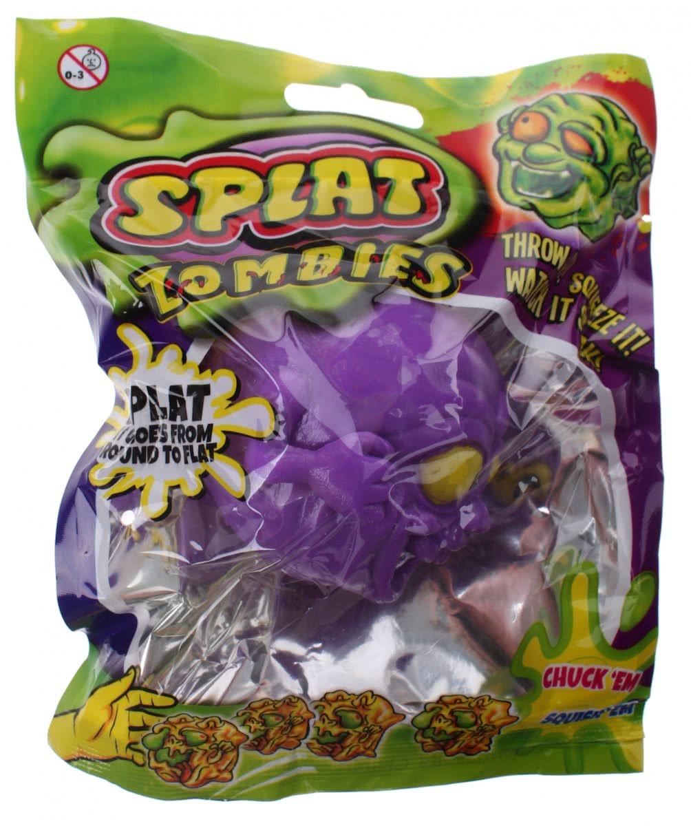 Johntoy Splat Zombie Paars 60 Mm