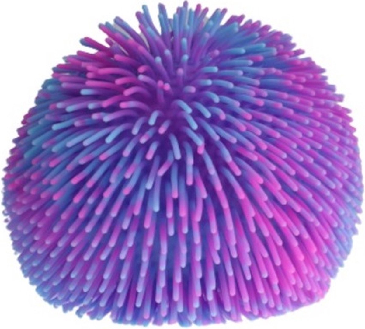 Johntoy Stressbal Fluffy Junior 23 Cm Rubber Roze/blauw