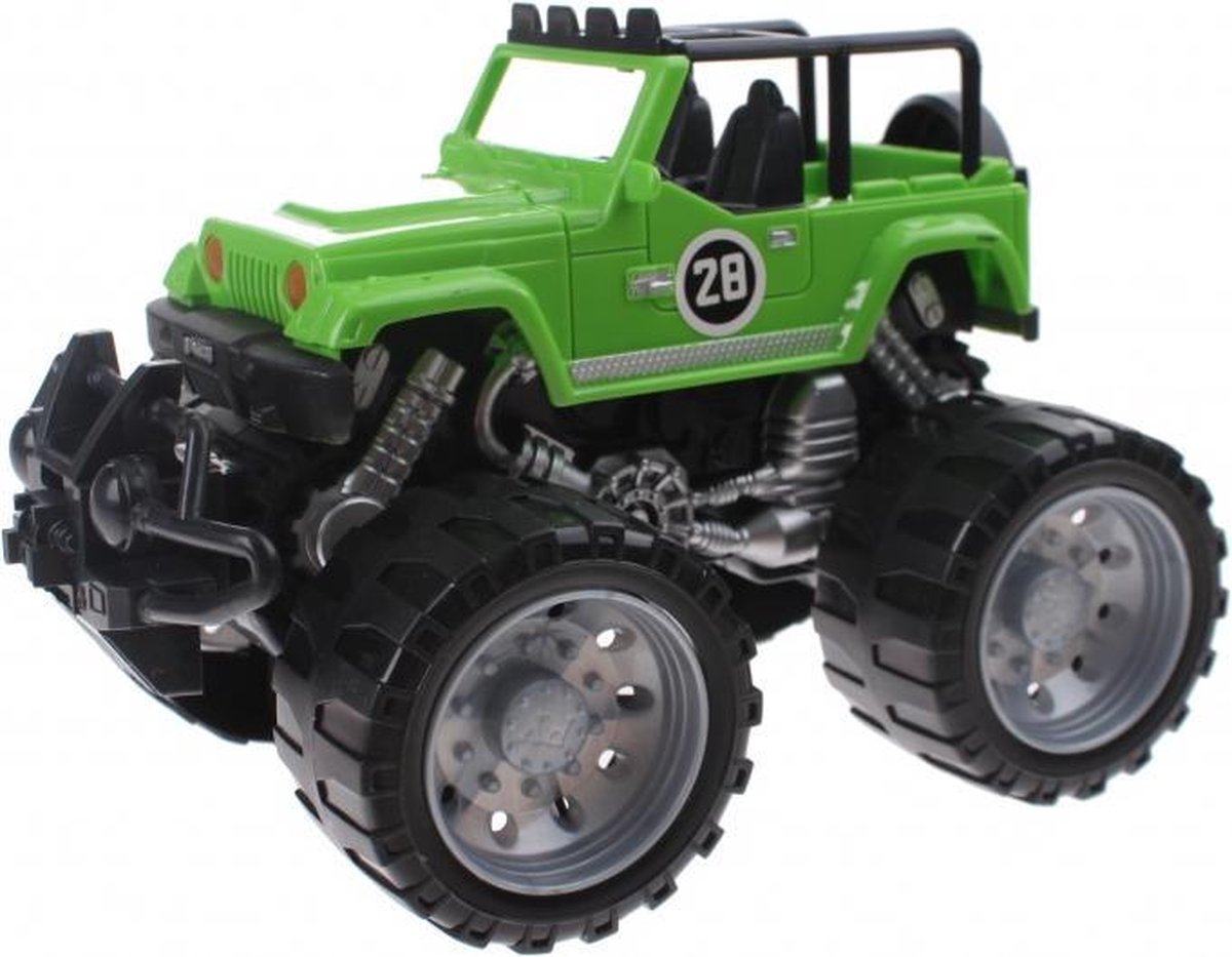 Monstertruck Infinite Power friction 18 cm groen