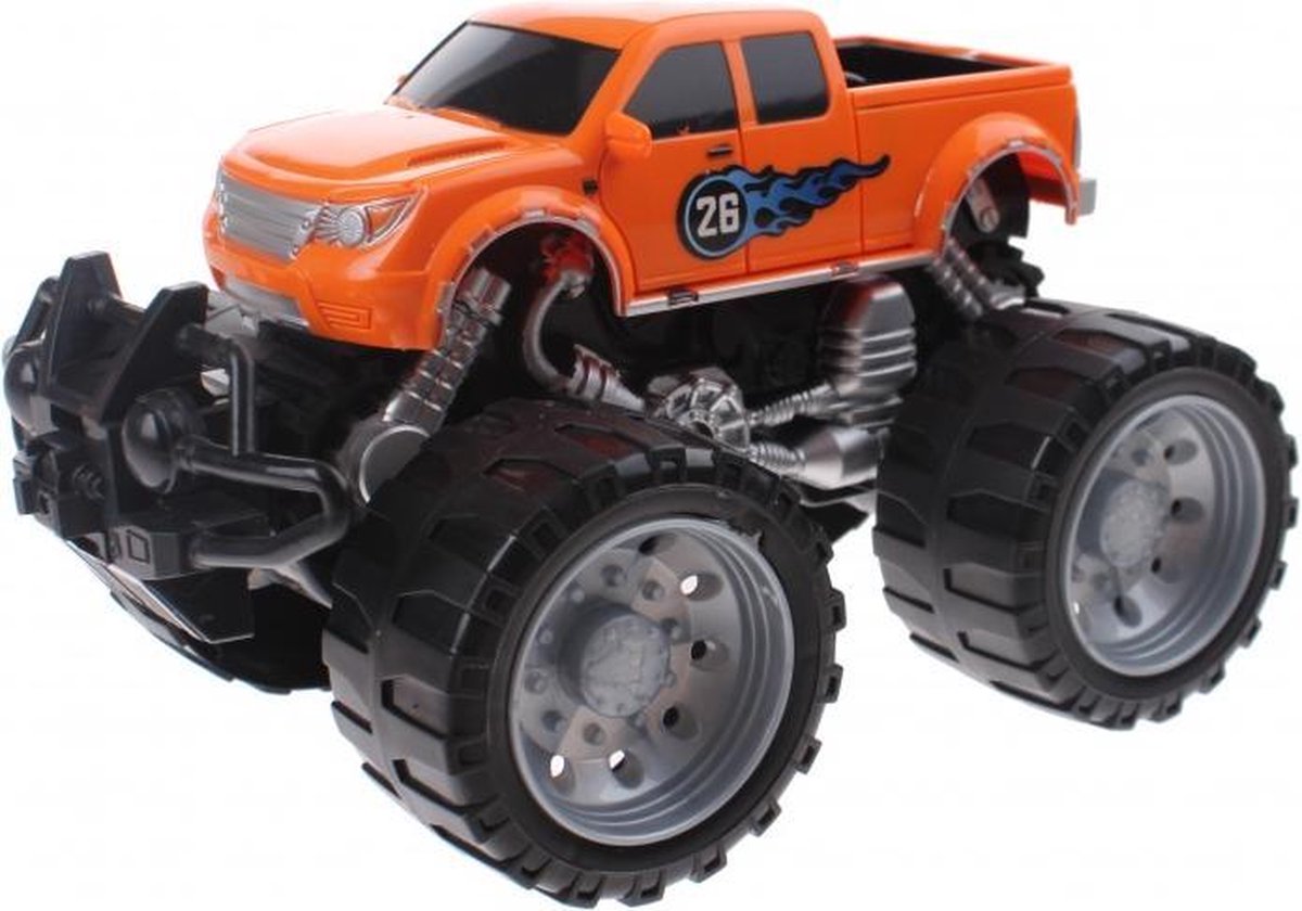 Monstertruck Infinite Power friction 18 cm oranje