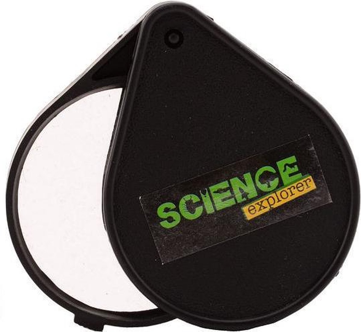 Science Exploder vergrootglas zwart 8,5 cm