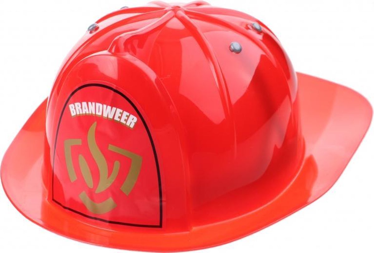 brandweerhelm rood 30 cm