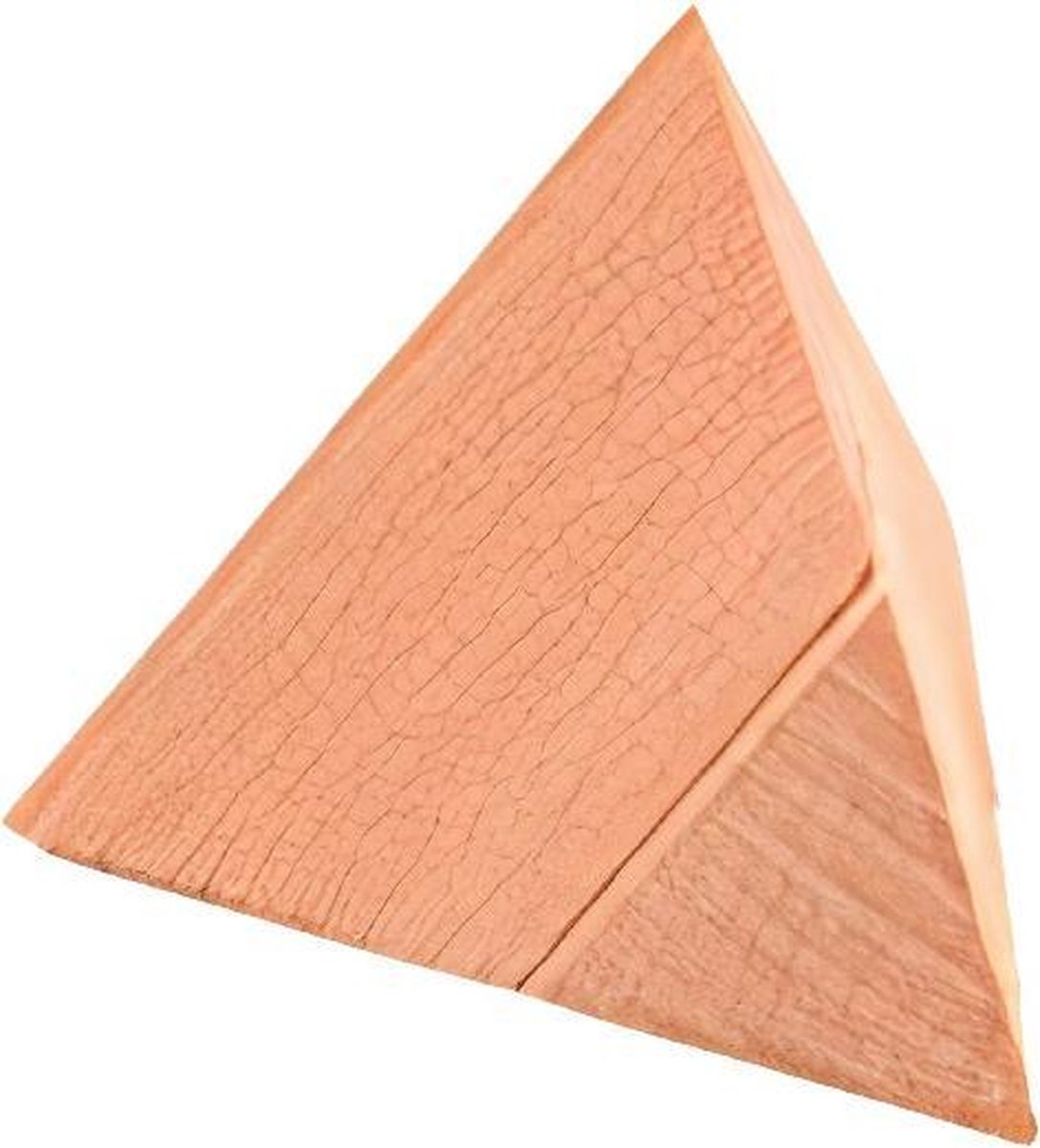 breinbreker puzzel H 4,5 cm hout bruin