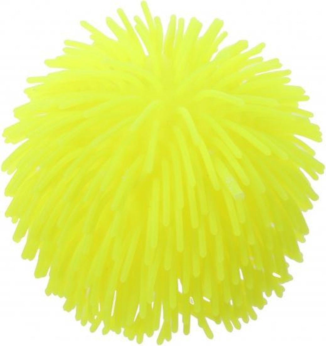 fluffy bal geel 120 mm