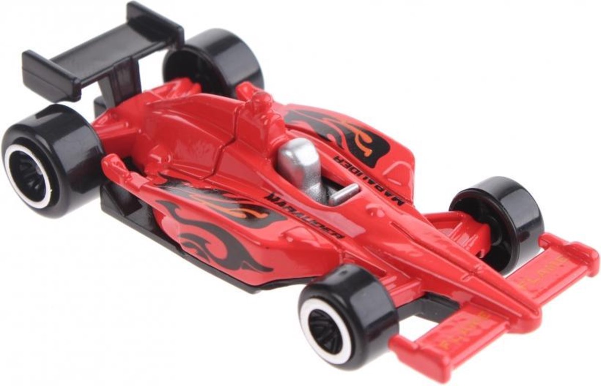 raceauto Marauder Flame rood 7,5 cm