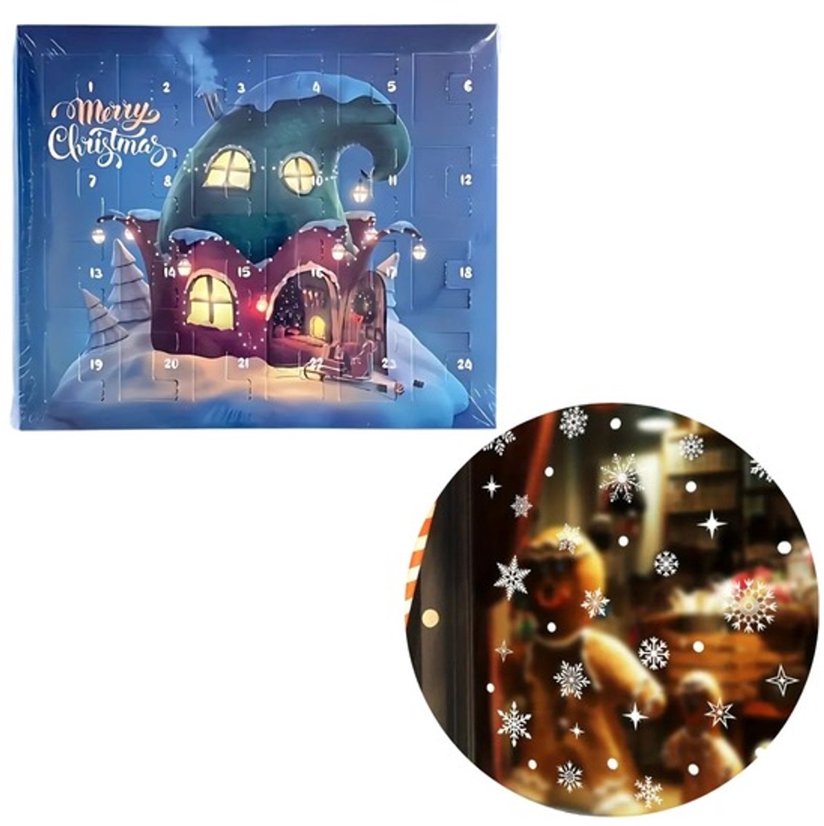   - Adventskalender - Adventskalender Sieraden - Kerst Sieraden - Armbandjes - 22 Bedels - 2 Armbanden - ADVENTSNOW