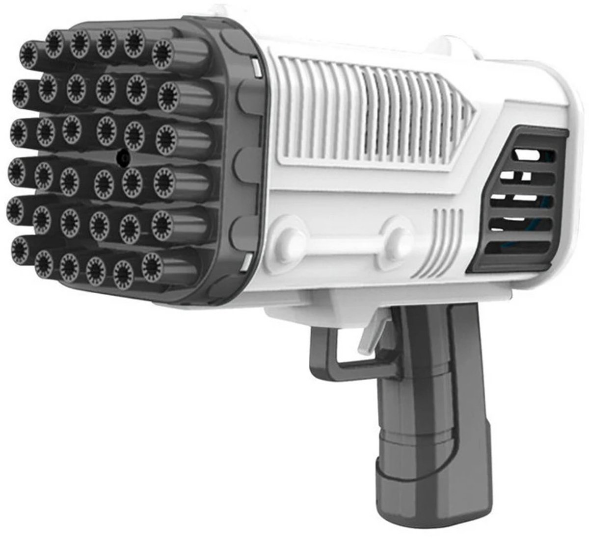   -   Pistool met   Navulling -  machine voor Kinderen - Bellenblazer - Zwart - BUBBLEPUFF