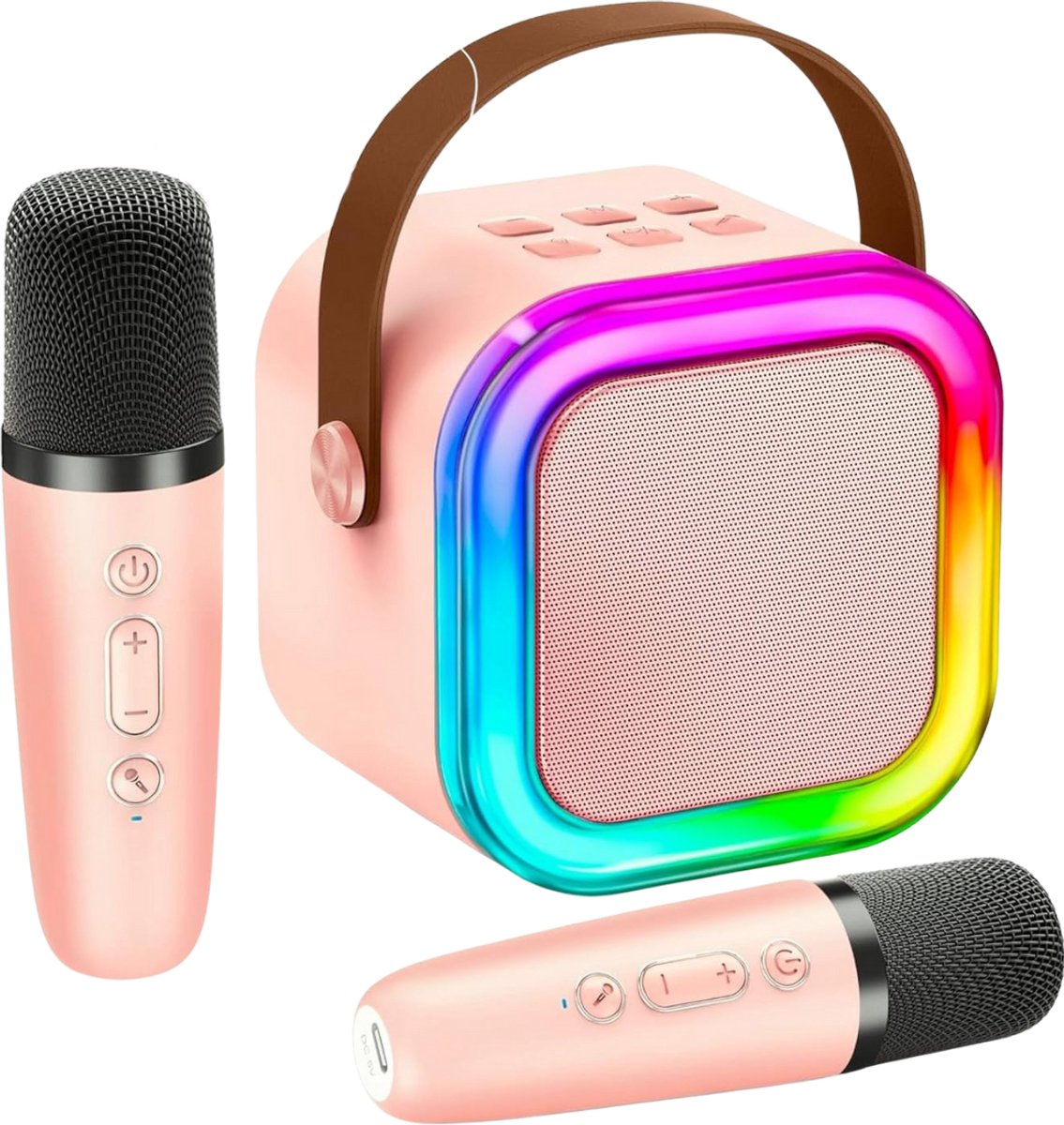   -   - Karaoke Set met 2 Microfoons - Bluetooth Speaker - Karaoke set Voor Volwassenen en Kinderen - KIDOKE