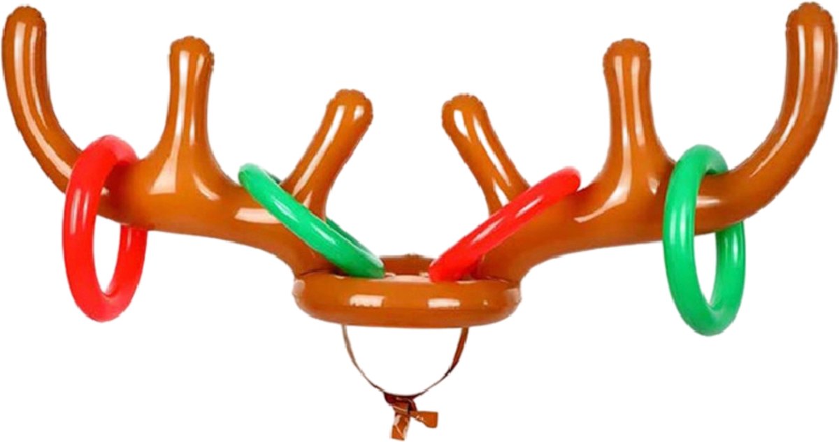   - Kerstspel - Rendier Ringwerpen - Ring Werpen - Ring Gooien - Familiespel - RUDYTOSS