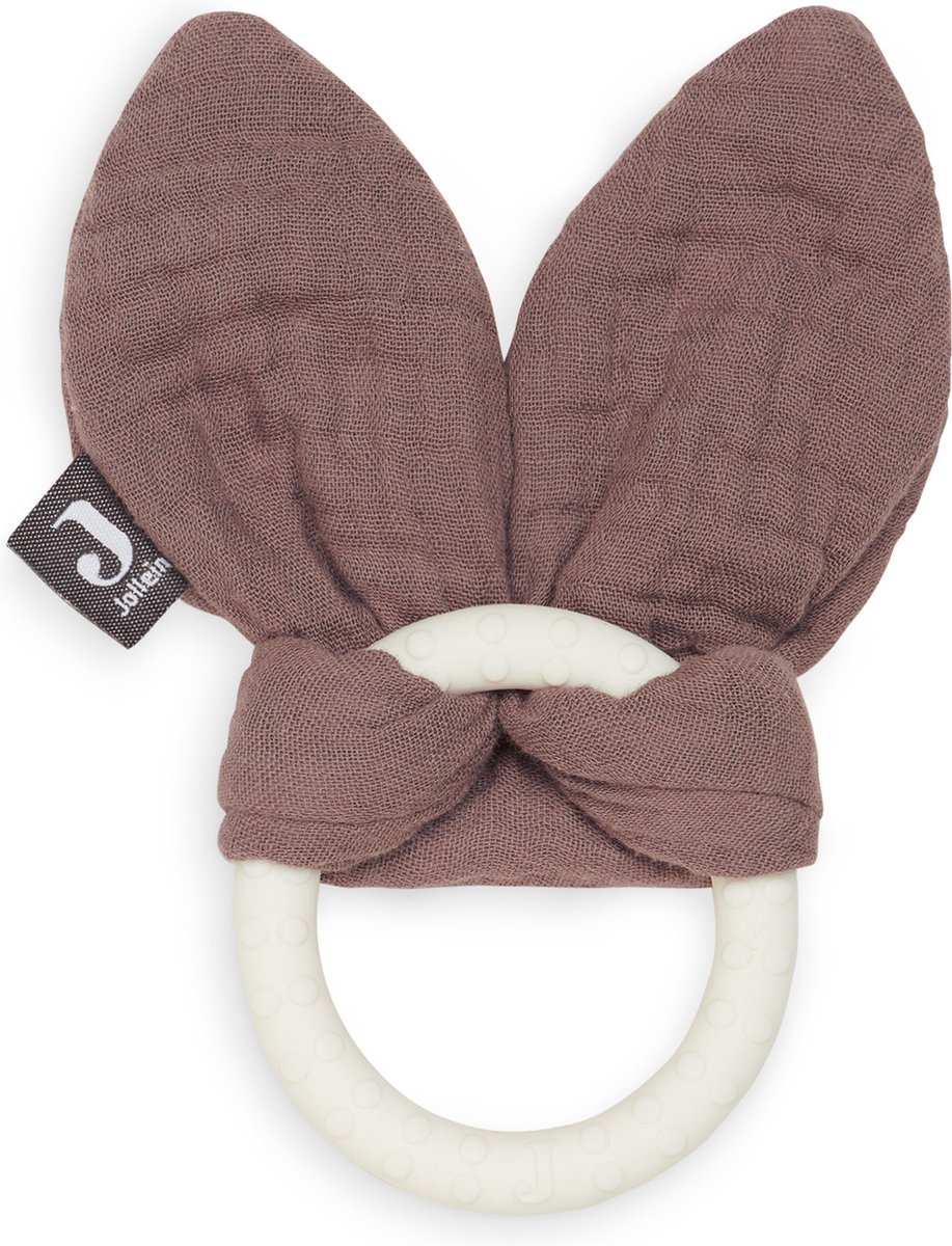 Jollein Bijtring Bunny Ears - Chestnut