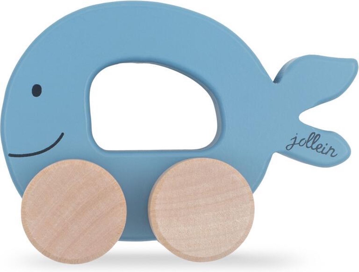 Jollein Speelgoedauto Sea animal blue