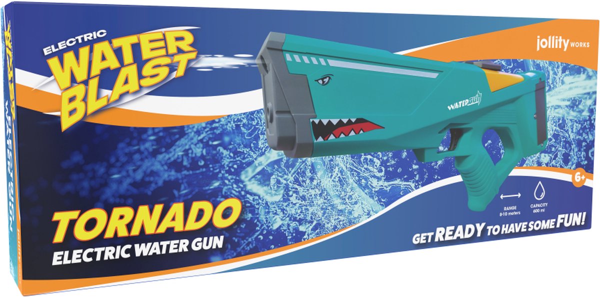 WaterBlast - Volledig Elektrisch   Tornado - Groen
