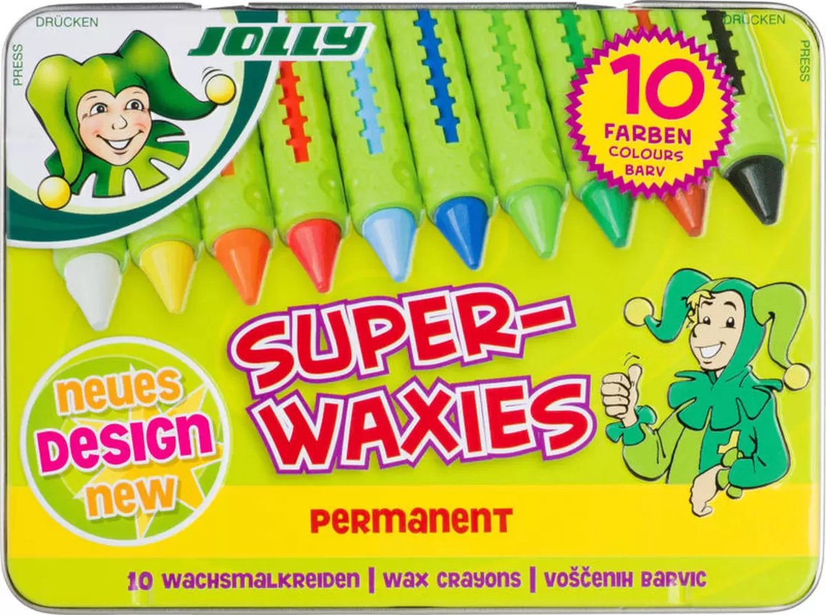 Jolly - Superwaxies Permanent - 10 stuks