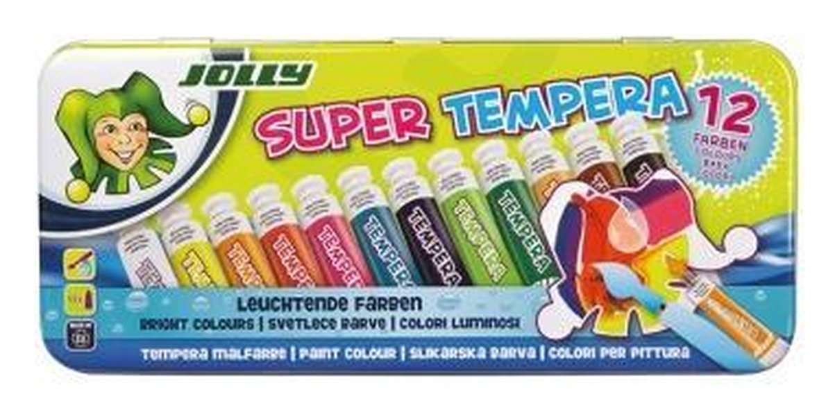 Jolly Super Tempera 7,5 ml 12 stuks