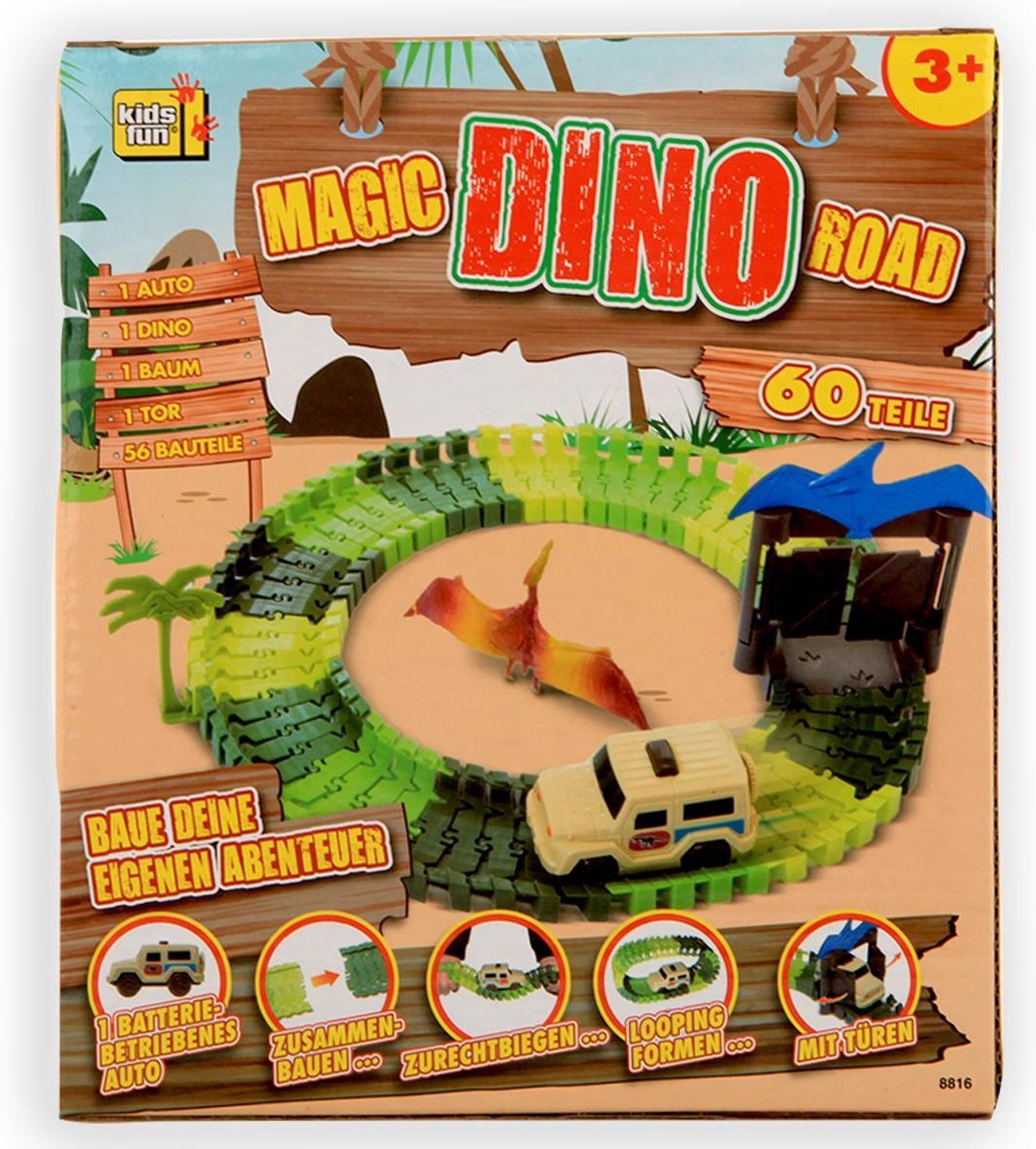 Magic Road Dino 60 delig