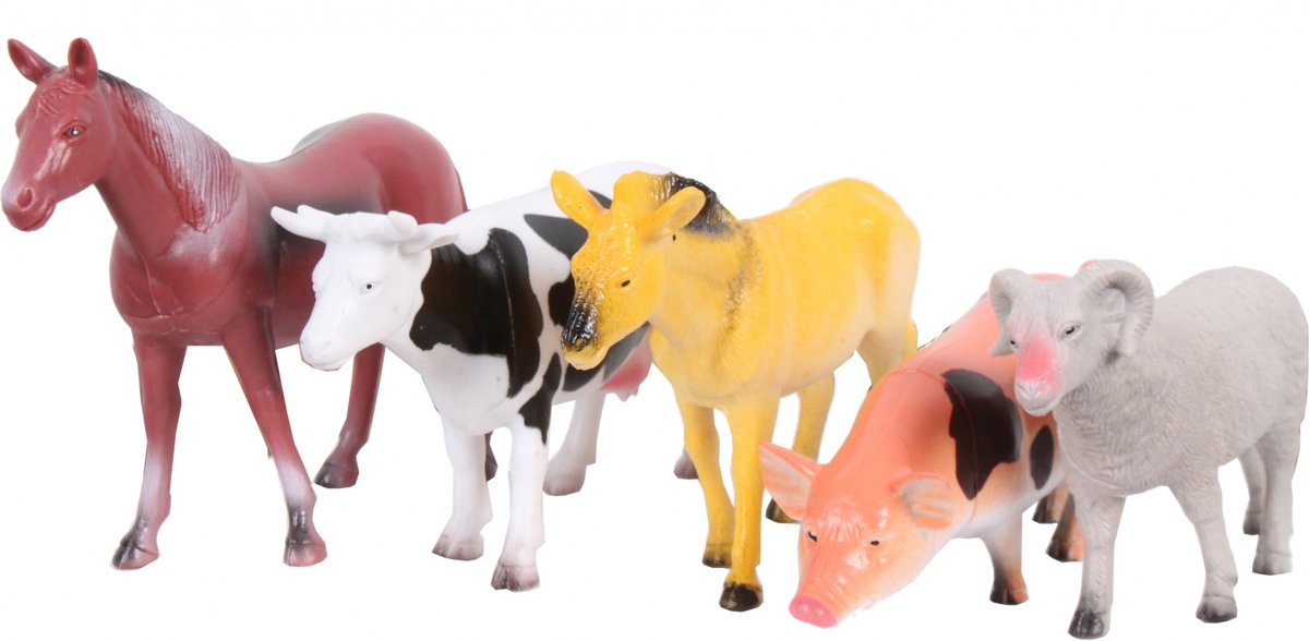 Jonotoys Boerderijdieren 5-delig