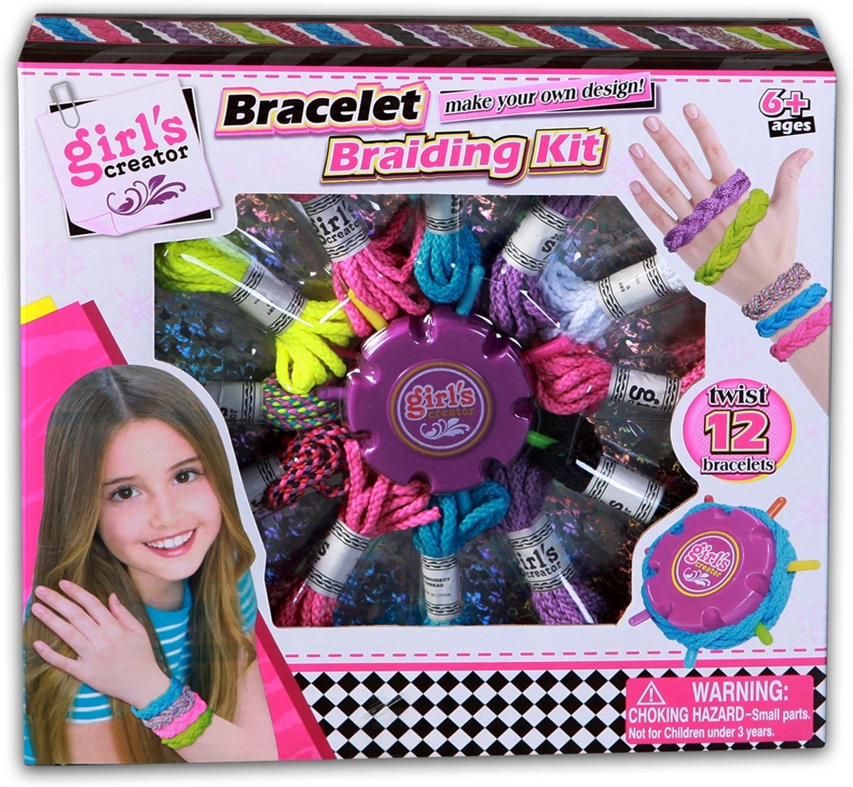 Jonotoys Bracelet Braiding Kit Armband Vlechten