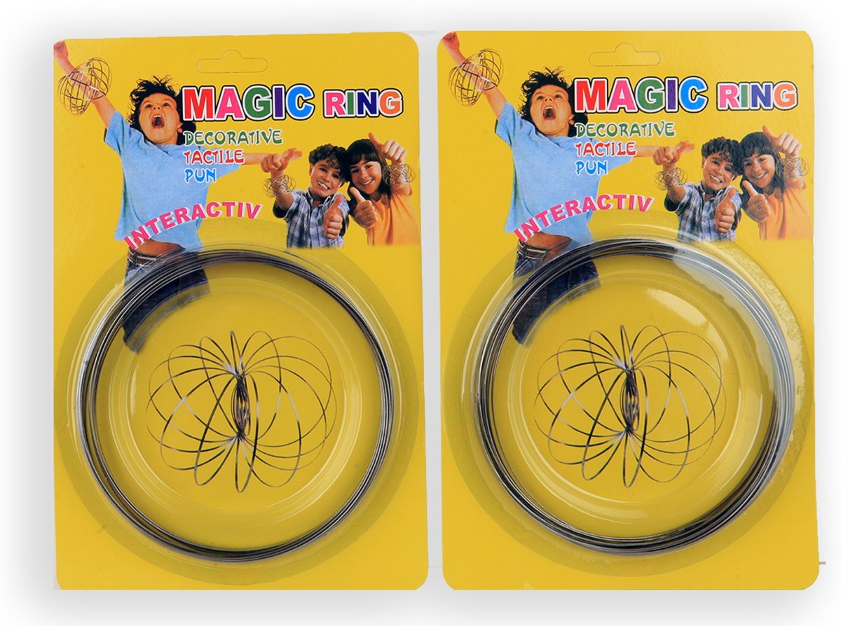 Jonotoys Magic Ring Zilver 13 Cm