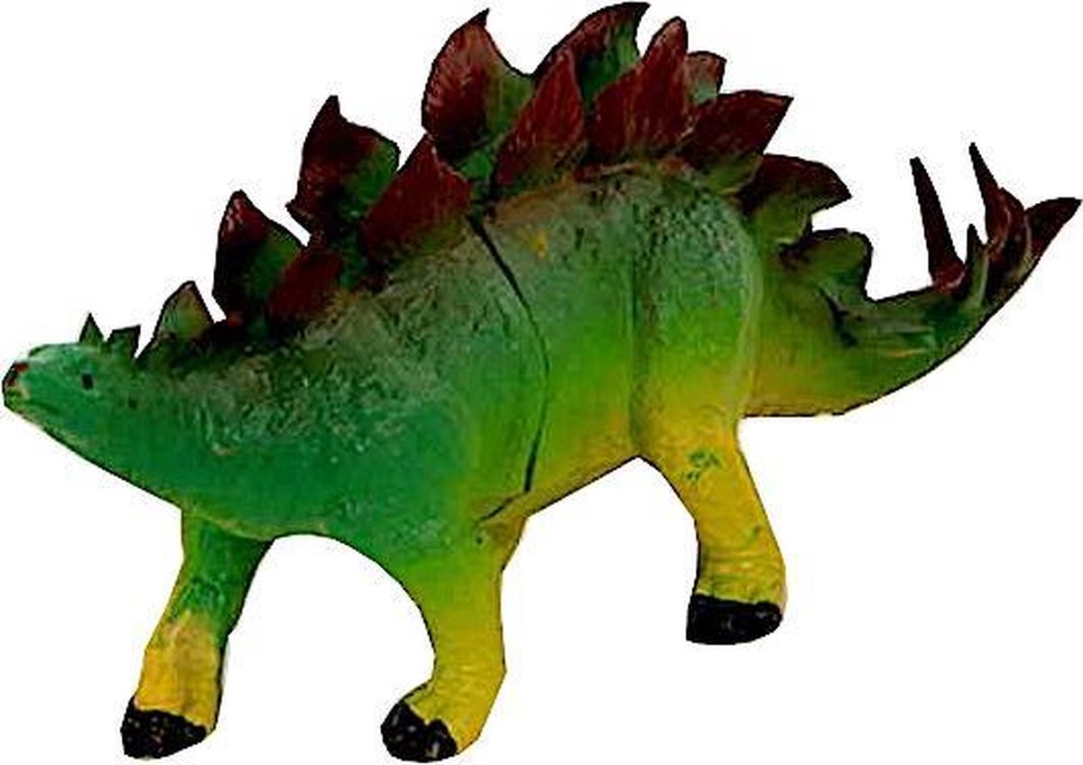 Jonotoys Speeldier Stegosaurus Junior 20 X 15 Cm Groen/geel