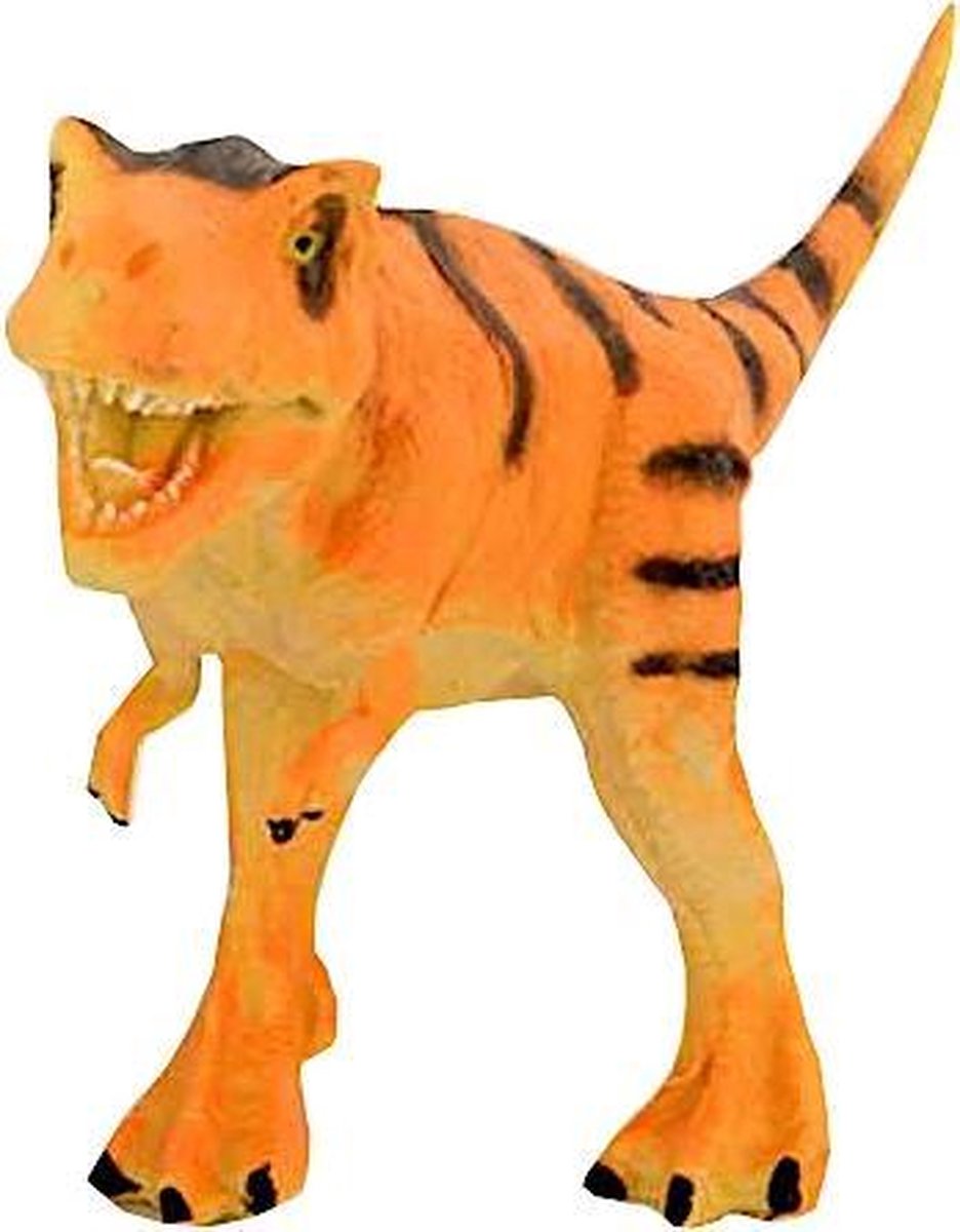 Jonotoys Speeldier Tyrannosaurus Junior 20 X 15 Cm Oranje/zwart