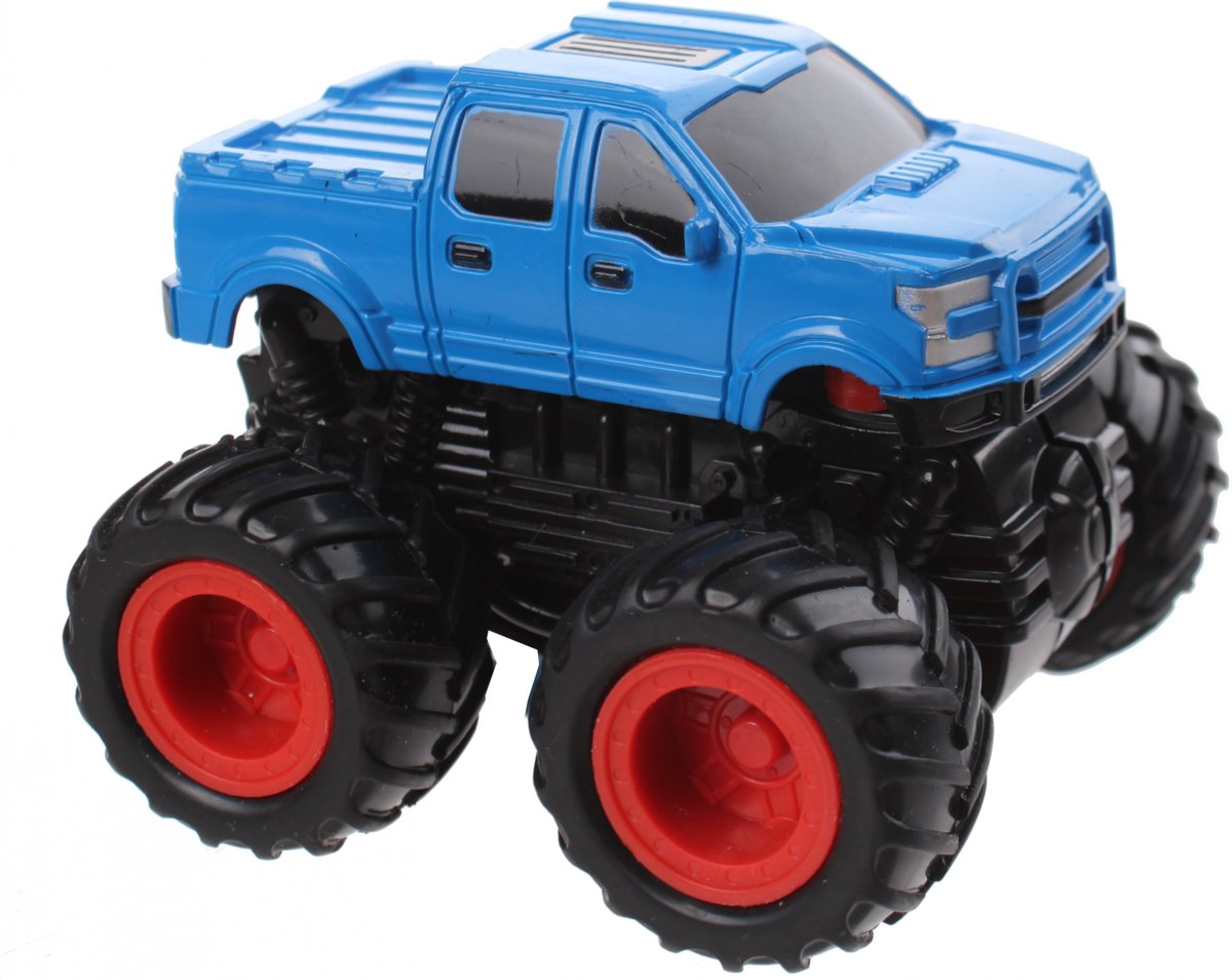 Jonotoys Speelgoedauto Jeep 9 Cm Blauw