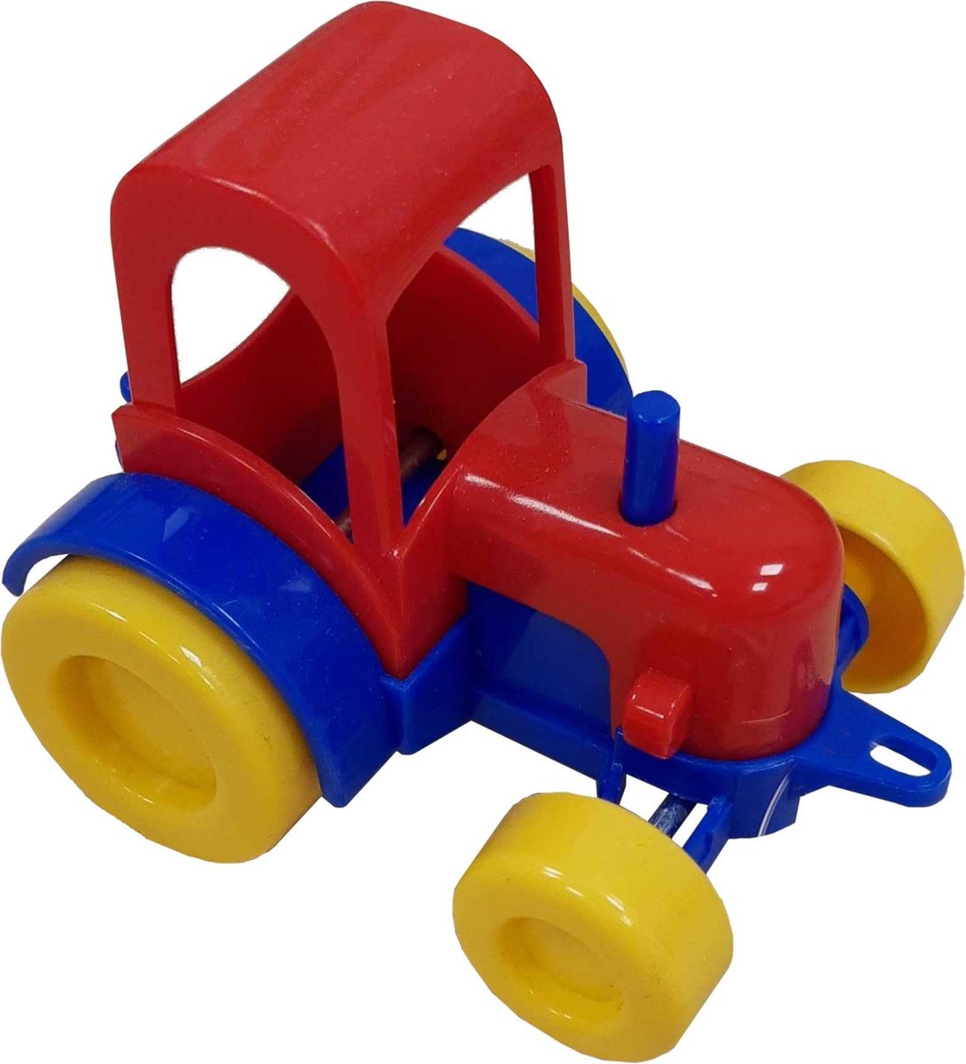 Jonotoys Tractor Junior 8 Cm Multicolor Geel/rood