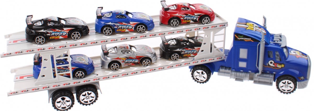 Jonotoys Truck Super Power Vrachtwagen Blauw