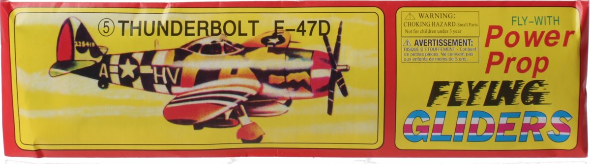 Jonotoys Vliegtuig F-47d Thunderbolt 18 Cm