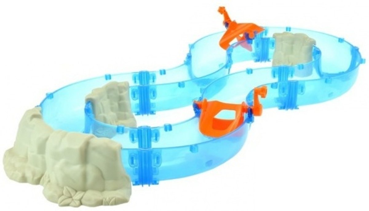 Jonotoys Waterbaan Ocean Track Park Junior Blauw 50-delig