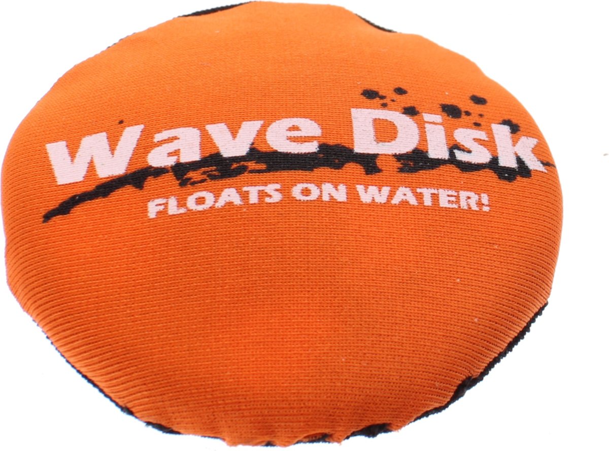 Jonotoys Wave Disk Oranje/zwart 7,5 Cm