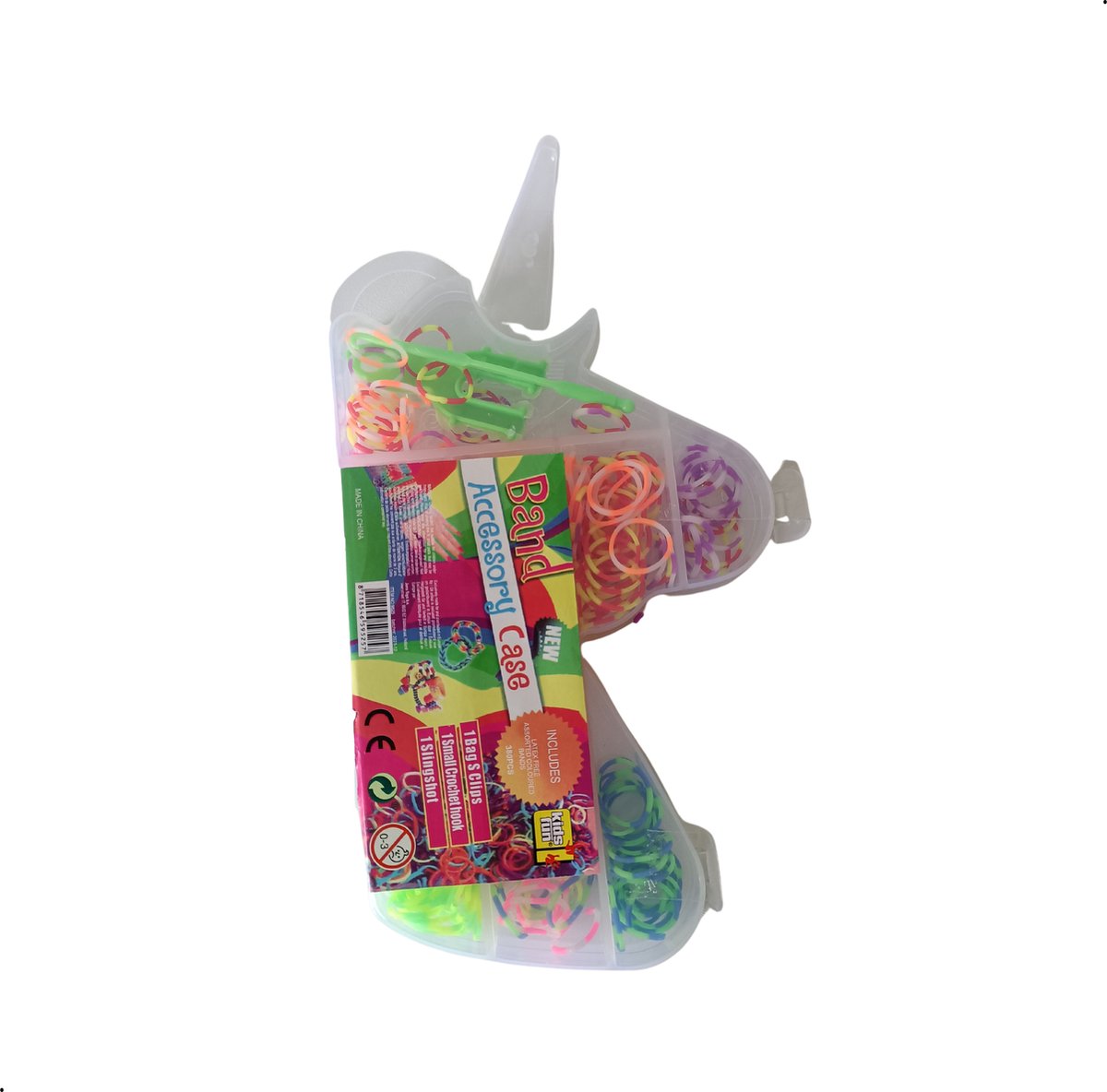 Loombandjes - Set Unicorn - 380 delig- Loom Starterskit