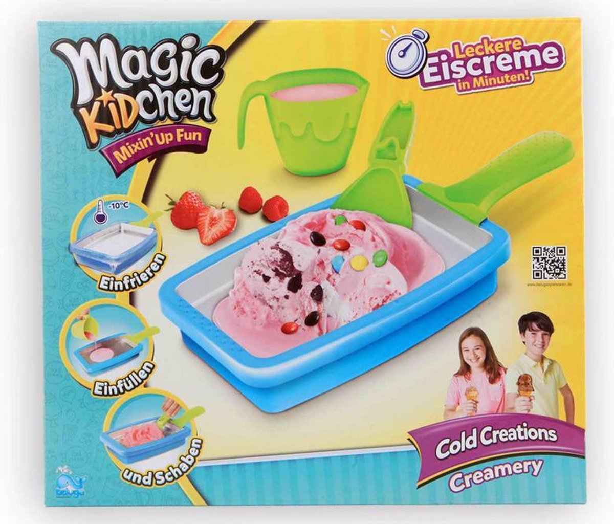 Magic Kitchen - Zelf je ijsje samenstellen - Creëer je eigen ijsje of schepijs met je favoriete toppings!