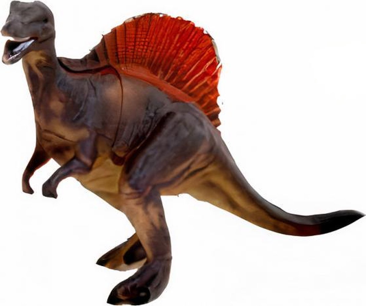 speelfiguur Dinosaurus Spinosaurus 10 cm bruin