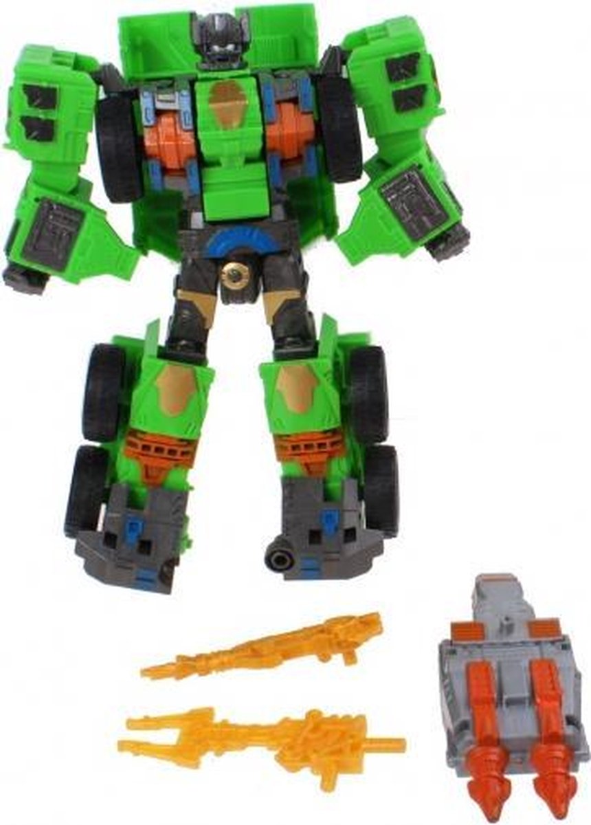 transformer groen 4-delig 23 cm