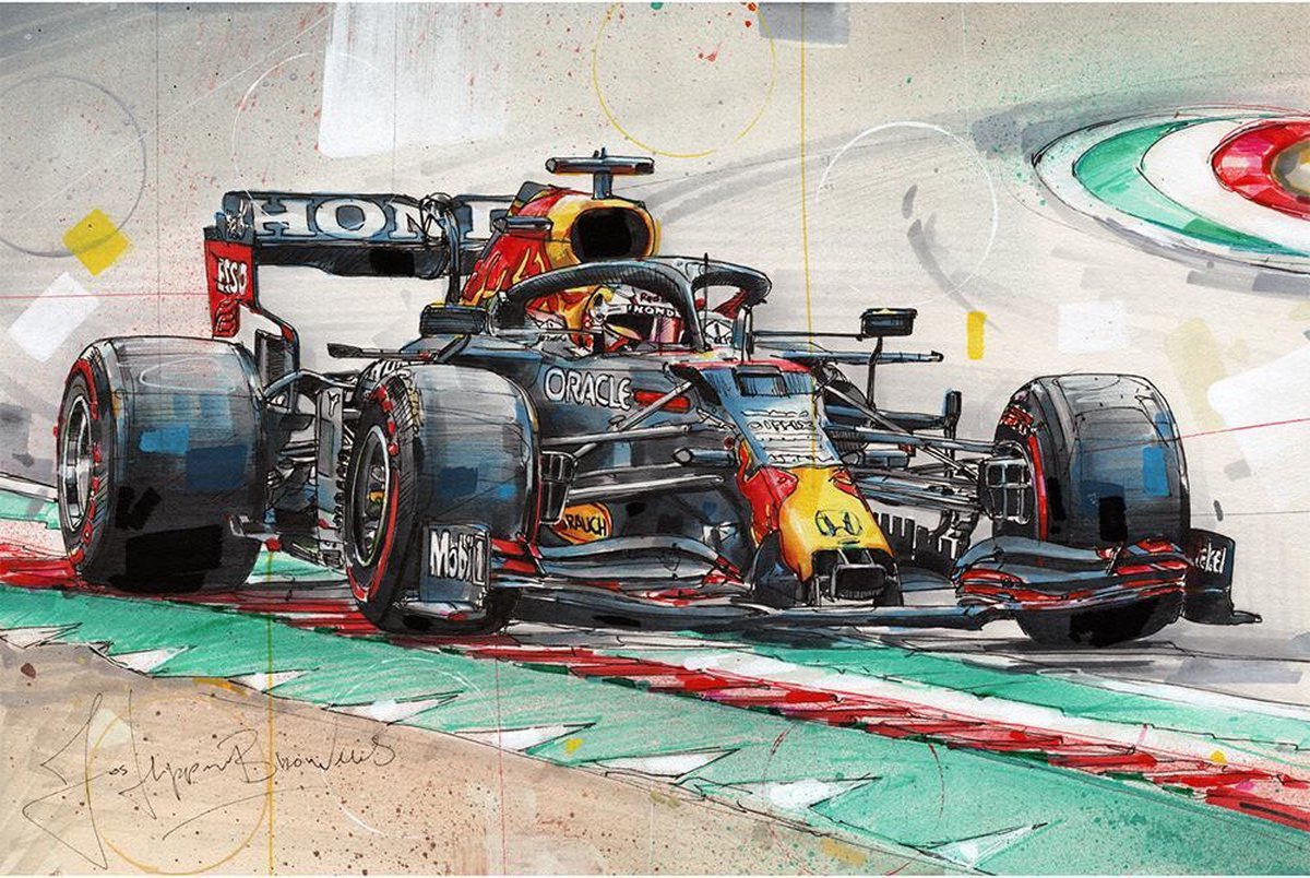 Max Verstappen canvas (60x40cm)