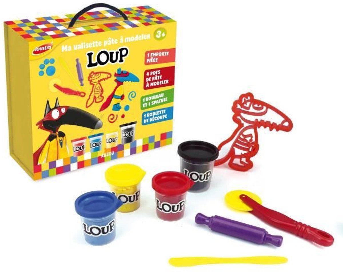 JOUSTRA - Wolf Multiactivities Box - Cre�er je Wolf-personage in boetseerklei!