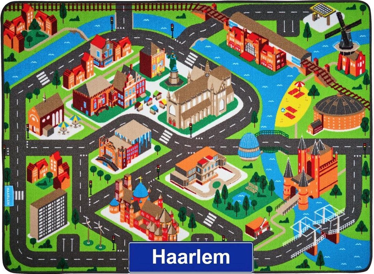   Haarlem - Verkeerskleed - Speeltapijt