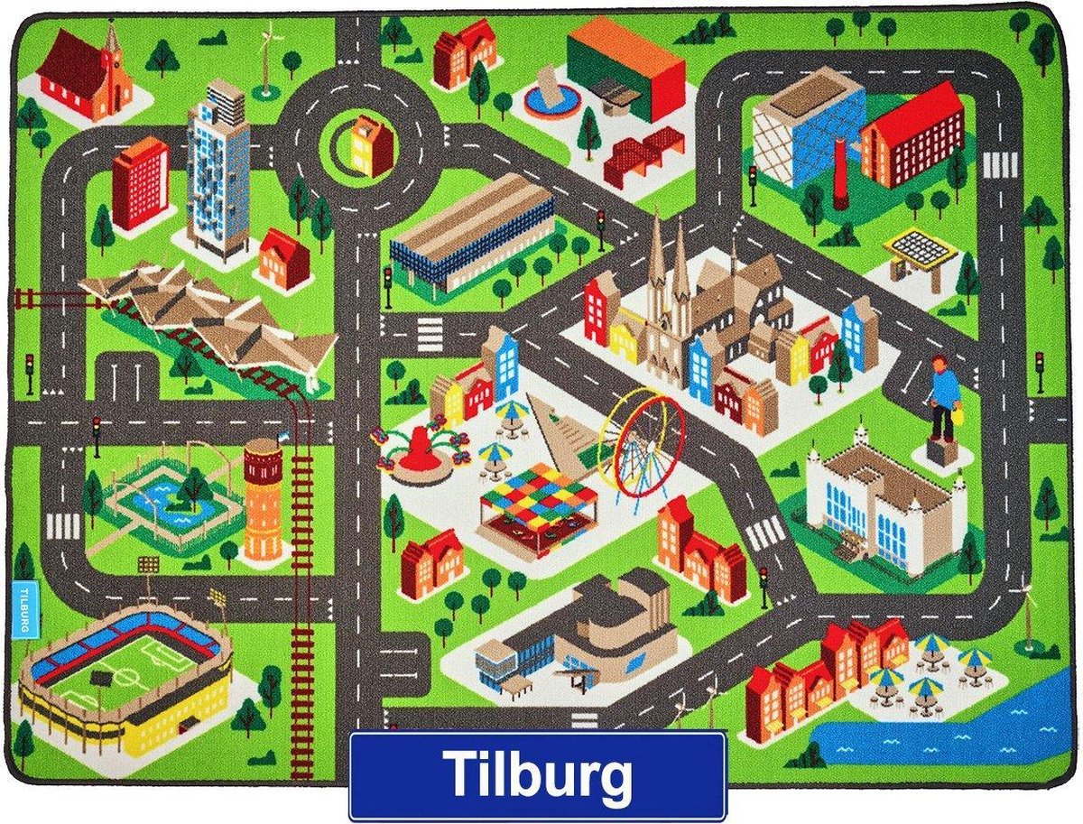   Tilburg - Verkeerskleed - Speeltapijt