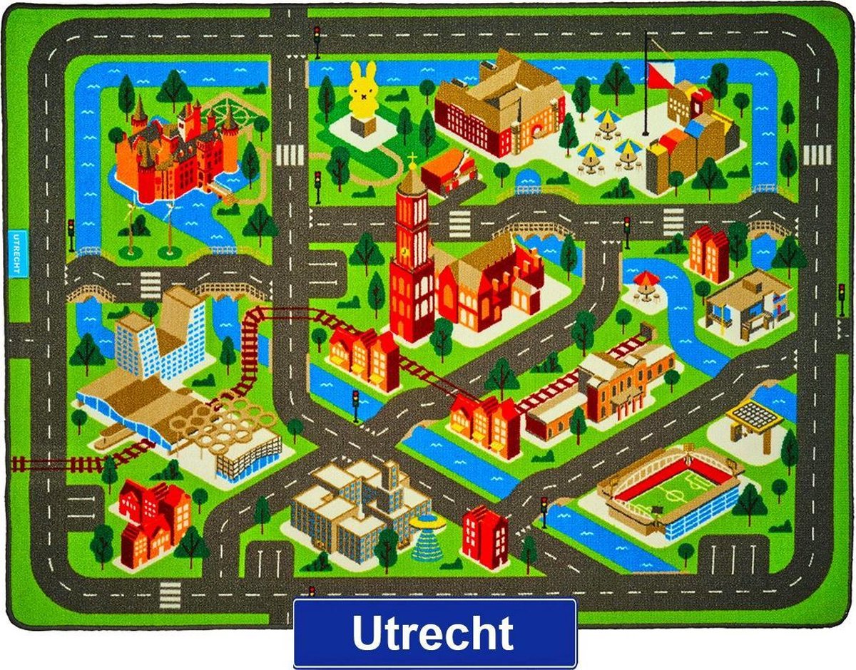   Utrecht - Verkeerskleed - Speeltapijt