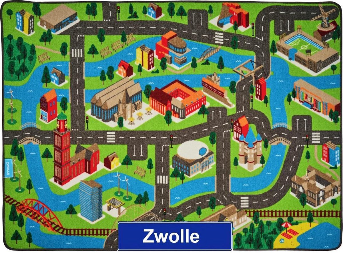   Zwolle - Verkeerskleed - Speeltapijt