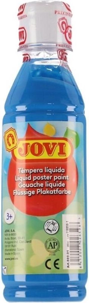 Jovi Plakkaatverf Junior 250 Ml Blauw