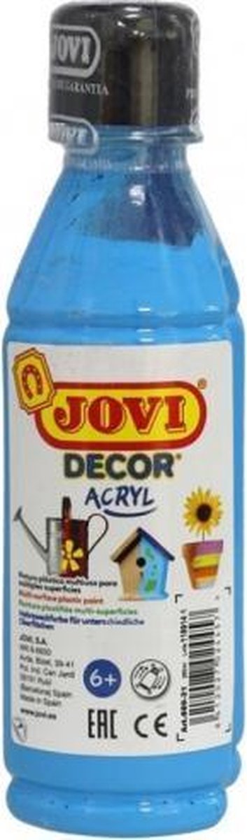 acrylverf Decor 250 ml junior acryl blauw